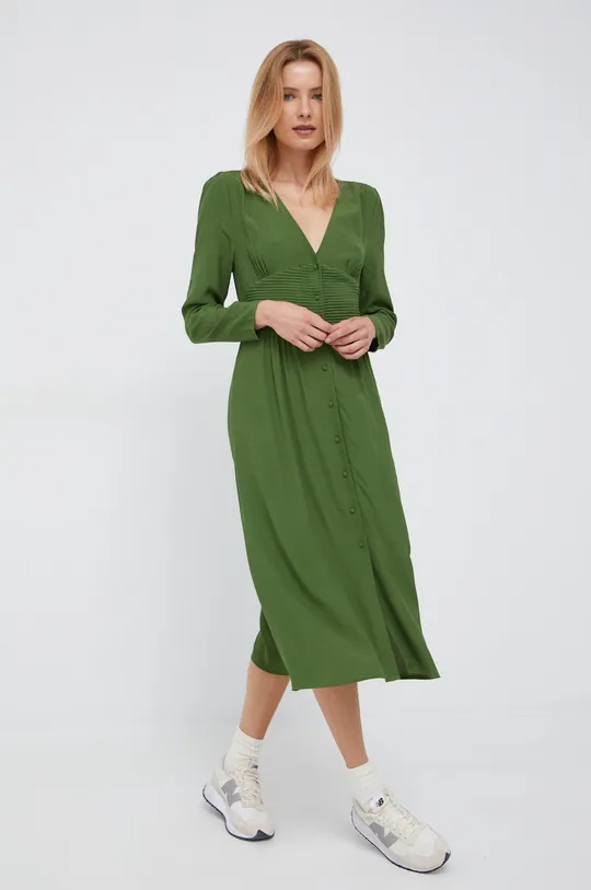 зелений Сукня Pepe Jeans Жіночий