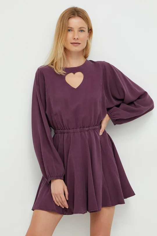 fioletowy Desigual sukienka