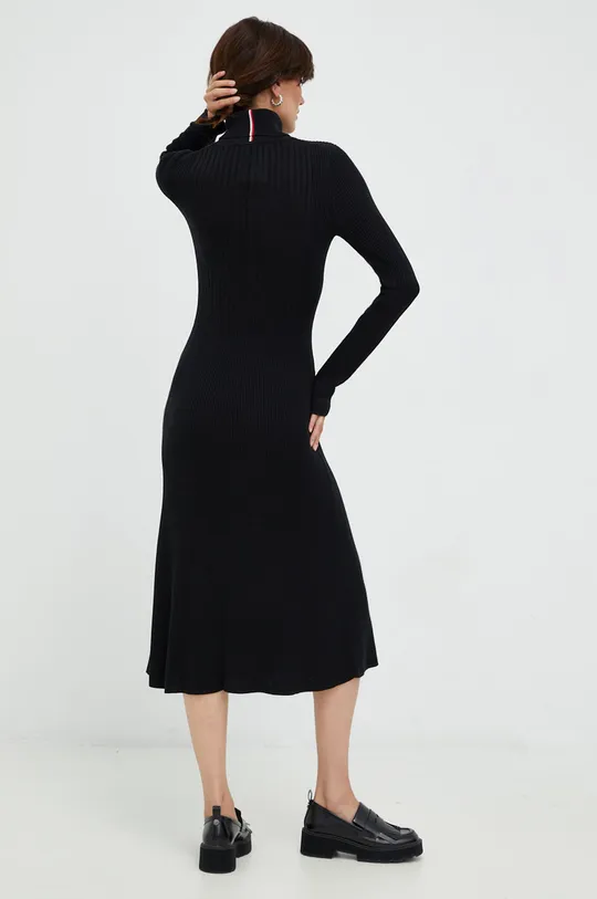 μαύρο Φόρεμα Tommy Hilfiger Γυναικεία