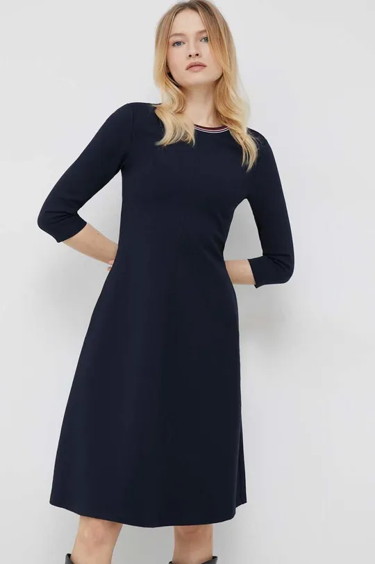 σκούρο μπλε φόρεμα Tommy Hilfiger Γυναικεία