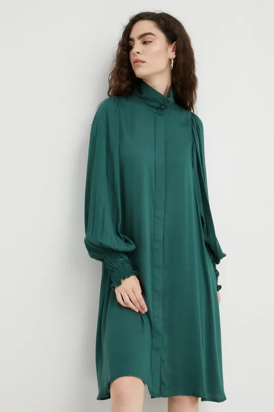 zelena Obleka Bruuns Bazaar Ženski