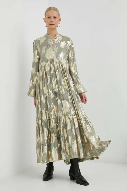 χρυσαφί Φόρεμα Bruuns Bazaar Hollyhock Larke Γυναικεία