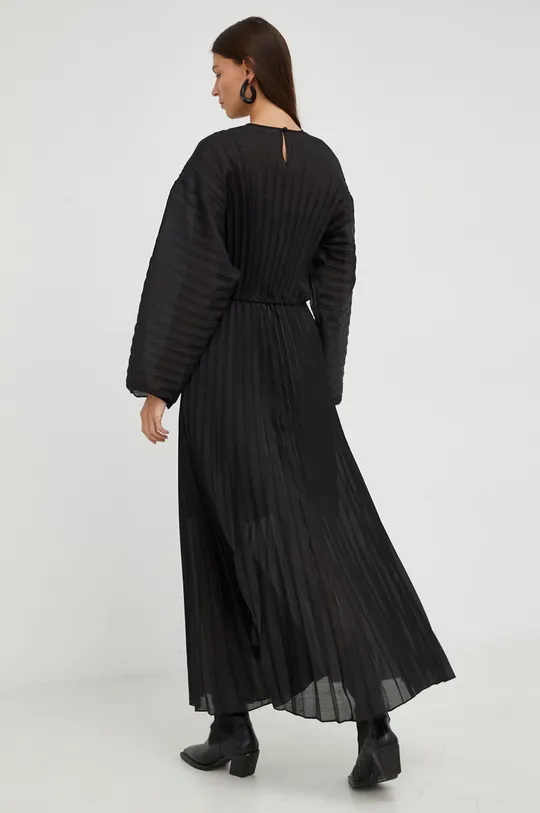 Φόρεμα Samsoe Samsoe μαύρο