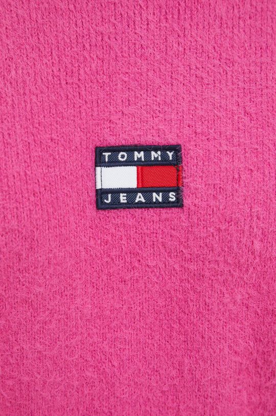 Tommy Jeans sukienka z domieszką wełny Damski