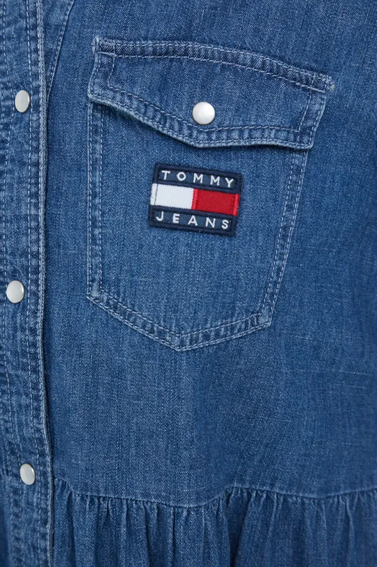 Rifľové šaty Tommy Jeans Dámsky