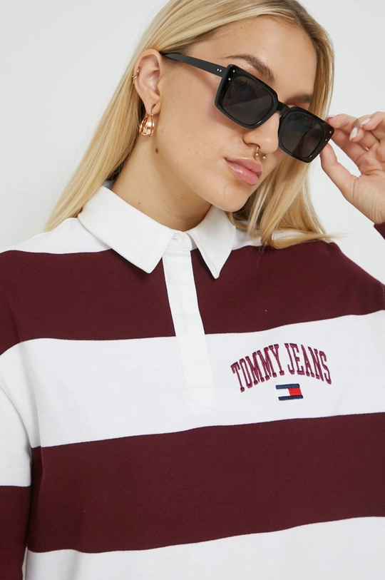 Pamučna haljina Tommy Jeans Ženski