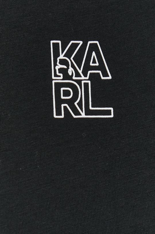 Bavlněné šaty Karl Lagerfeld Dámský