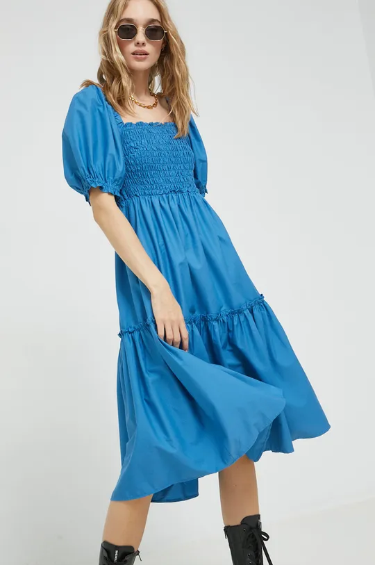 niebieski Abercrombie & Fitch sukienka Damski