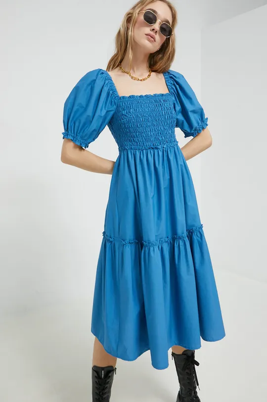 Šaty Abercrombie & Fitch modrá