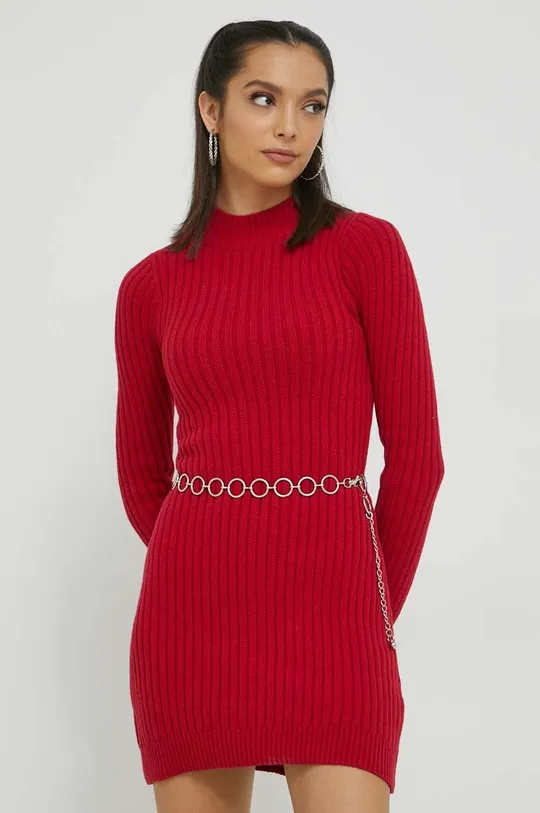 Φόρεμα Hollister Co. κόκκινο