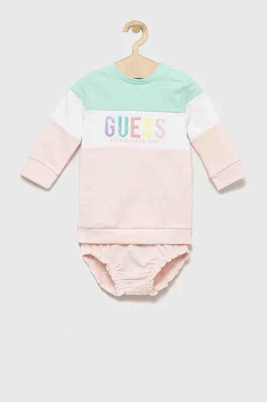 πολύχρωμο Φόρεμα μωρού Guess Για κορίτσια