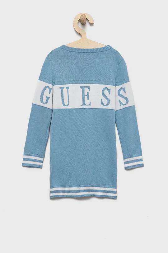 Otroška obleka Guess modra