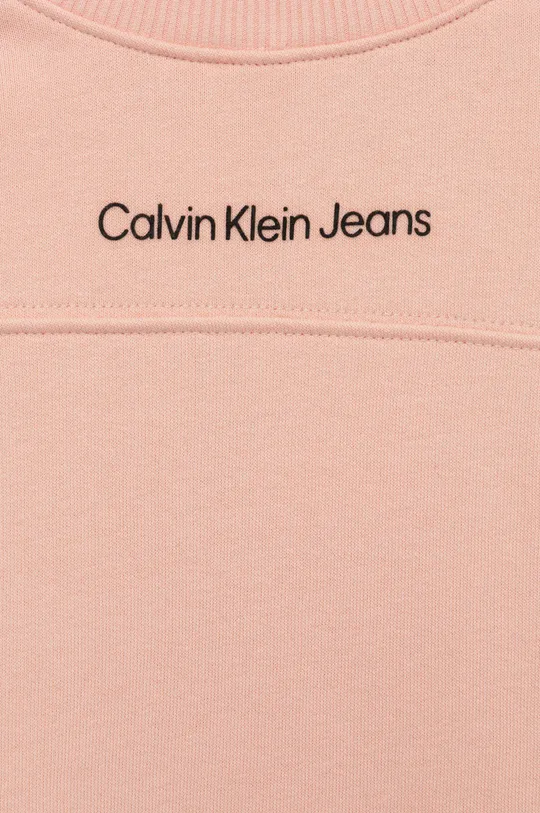 Calvin Klein Jeans sukienka dziecięca 88 % Bawełna, 12 % Poliester