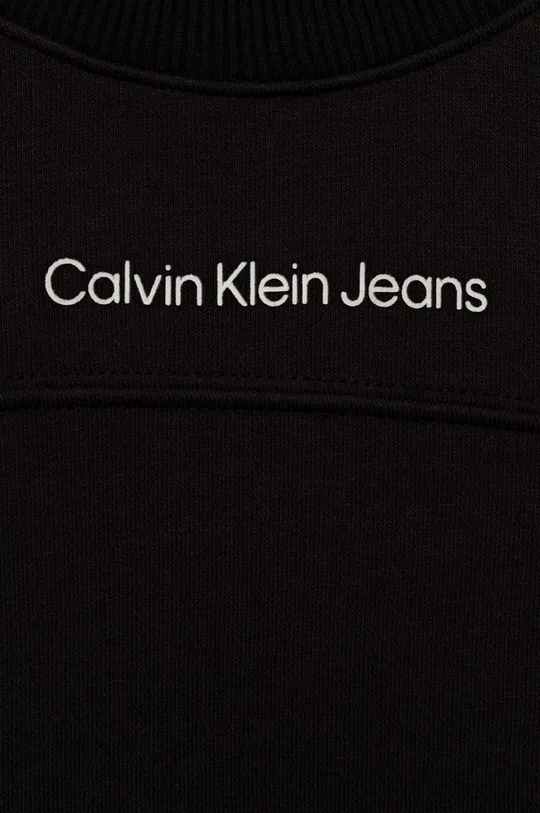 Παιδικό φόρεμα Calvin Klein Jeans  88% Βαμβάκι, 12% Πολυεστέρας
