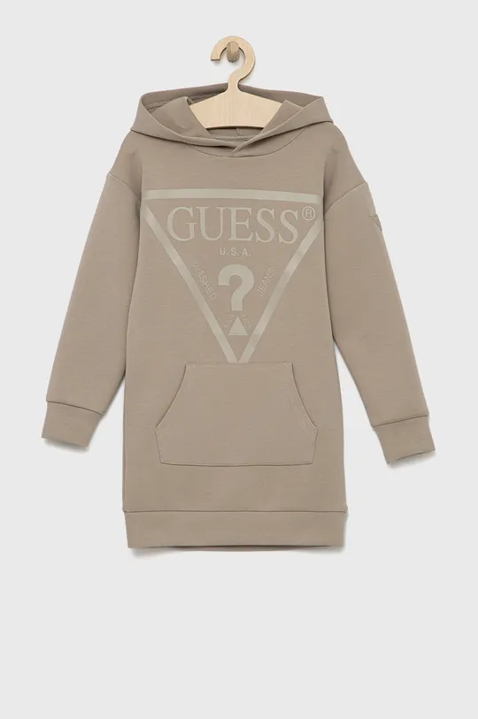 бежевый Детское платье Guess Для девочек