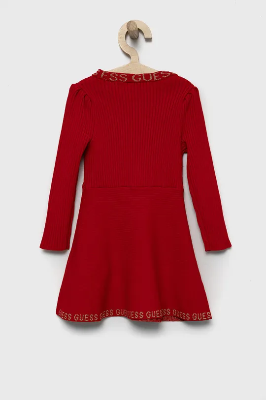 Dievčenské šaty Guess červená