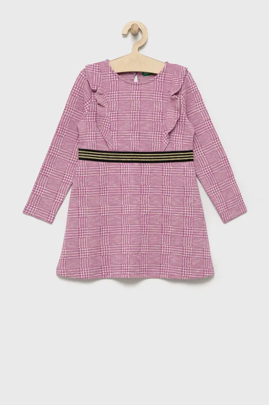 rózsaszín United Colors of Benetton gyerek ruha Lány