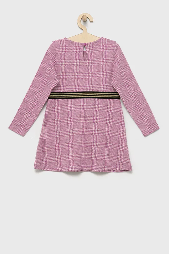 Otroška obleka United Colors of Benetton roza