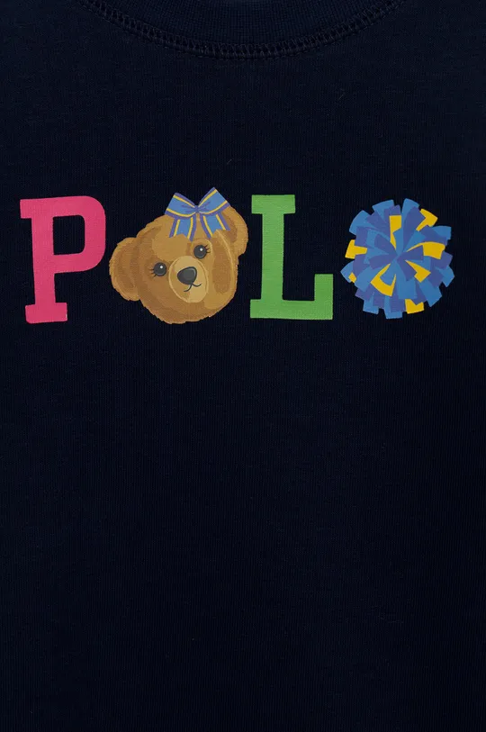 Детское платье Polo Ralph Lauren  Основной материал: 66% Хлопок, 34% Полиэстер Резинка: 97% Хлопок, 3% Эластан
