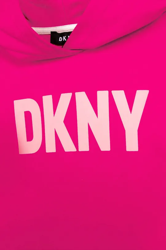 Παιδικό φόρεμα DKNY  95% Βαμβάκι, 5% Σπαντέξ