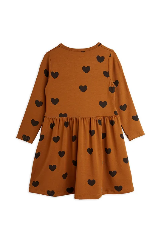 Дитяча сукня Mini Rodini коричневий