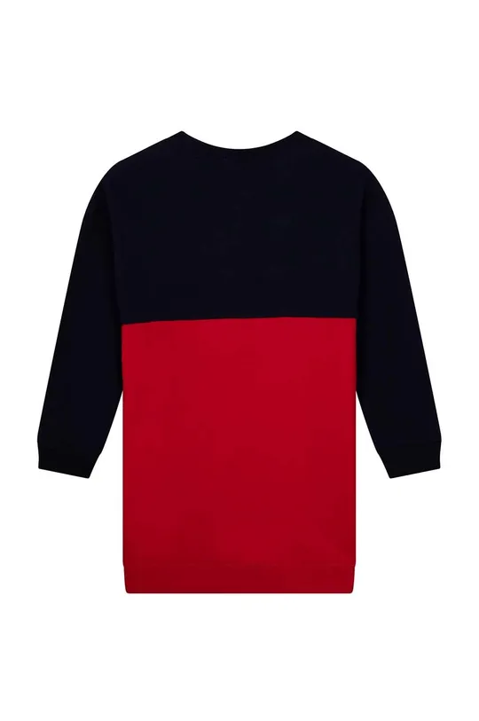 Dievčenské bavlnené šaty Marc Jacobs červená
