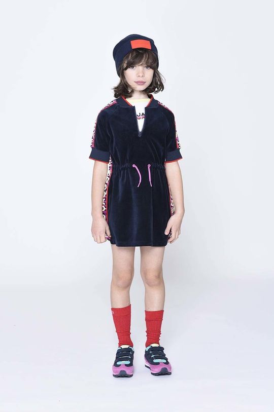granatowy Marc Jacobs sukienka dziecięca Dziewczęcy