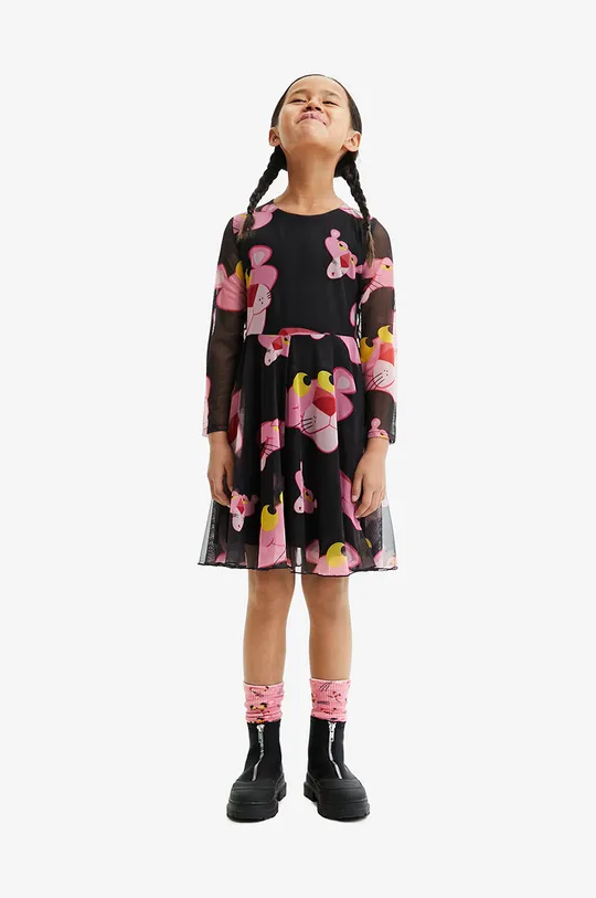 μαύρο Παιδικό φόρεμα Desigual Για κορίτσια