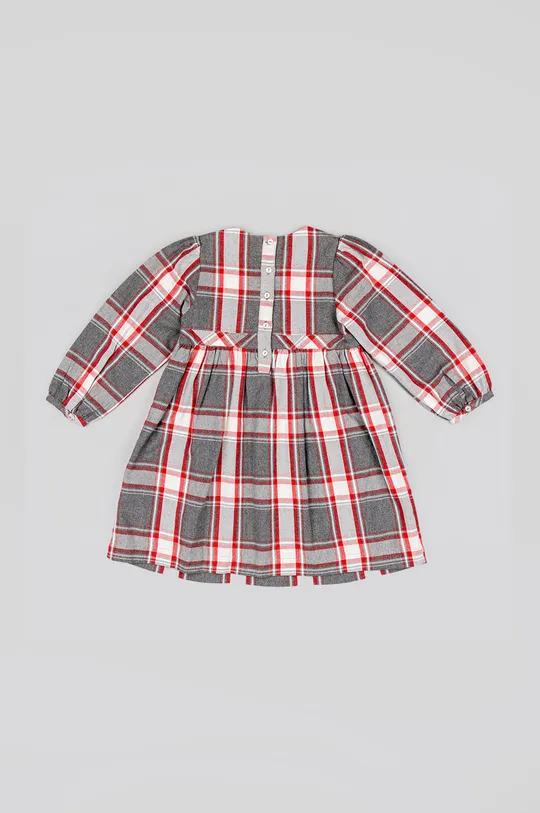 Παιδικό βαμβακερό φόρεμα zippy πολύχρωμο