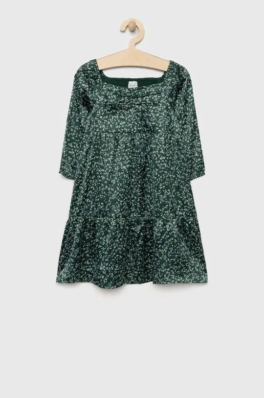 zelena Dječja haljina Abercrombie & Fitch Za djevojčice