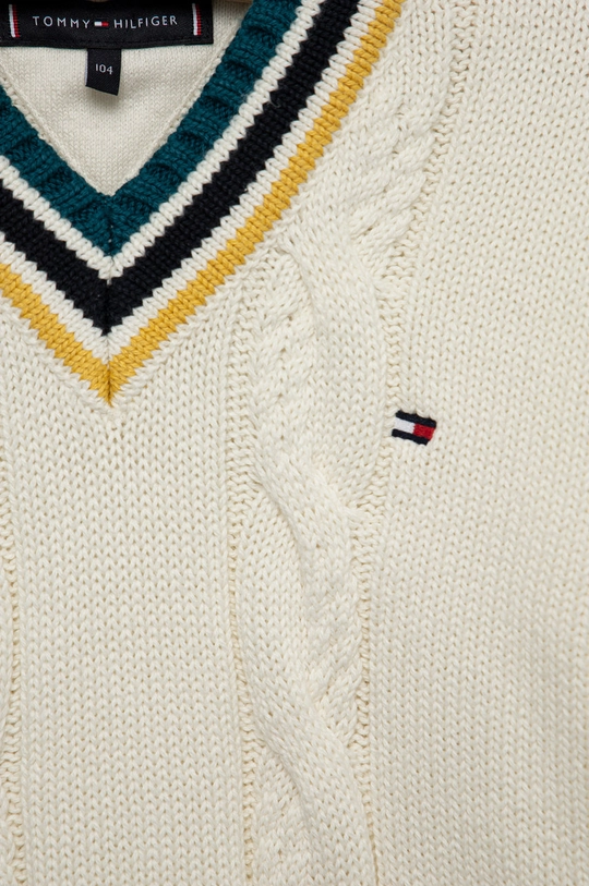 Tommy Hilfiger sweter bawełniany dziecięcy 100 % Bawełna