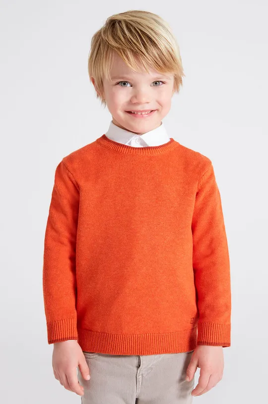 πορτοκαλί Παιδικό πουλόβερ Mayoral Για αγόρια