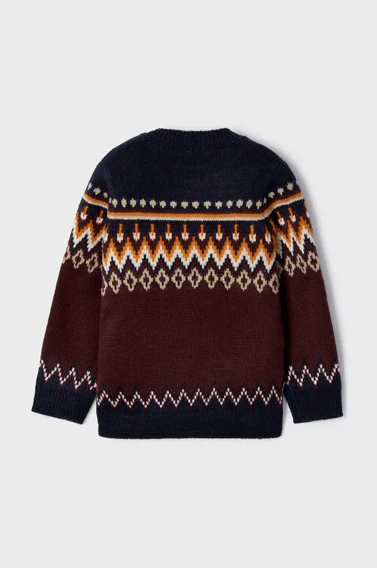 bordo Otroški pulover s primesjo volne Mayoral