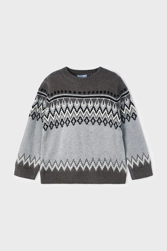 sivá Detský sveter s prímesou vlny Mayoral Chlapčenský