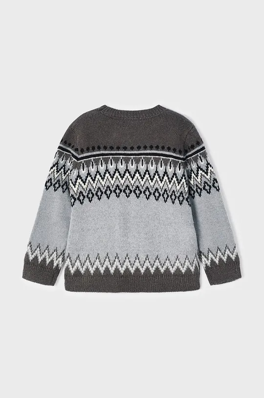 Otroški pulover s primesjo volne Mayoral siva