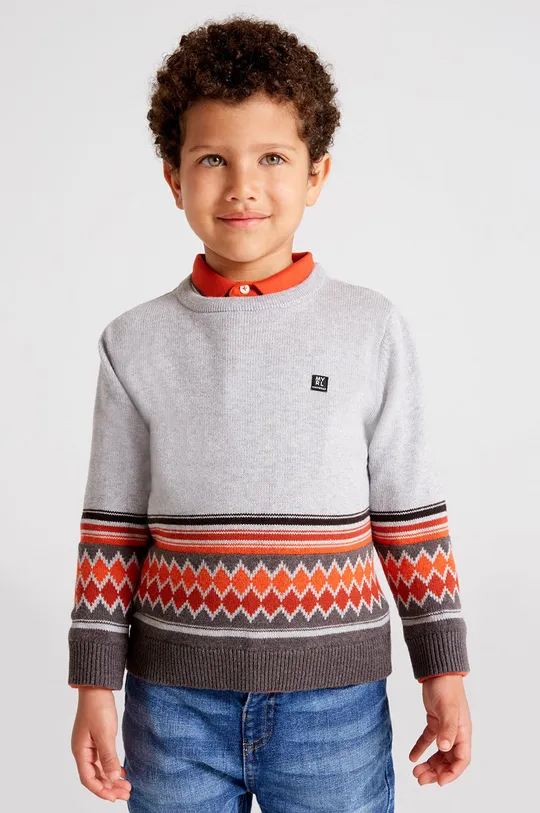 siva Otroški pulover Mayoral Fantovski
