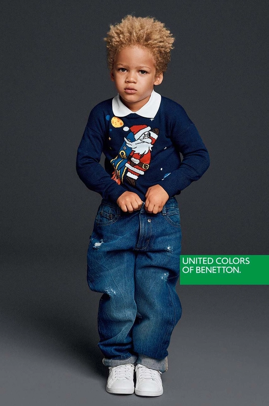 чёрный Детский свитер United Colors of Benetton Для мальчиков