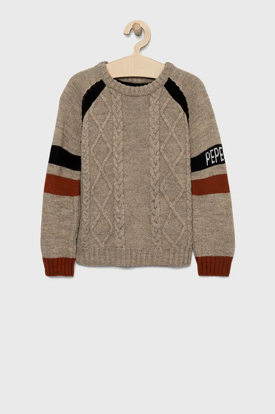 коричневий Дитячий светр Pepe Jeans Lamar Для хлопчиків