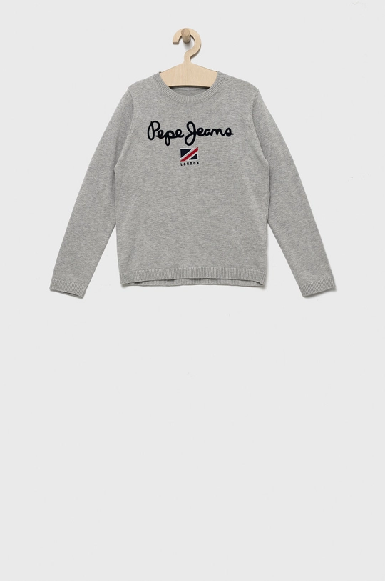 szary Pepe Jeans sweter dziecięcy Chłopięcy