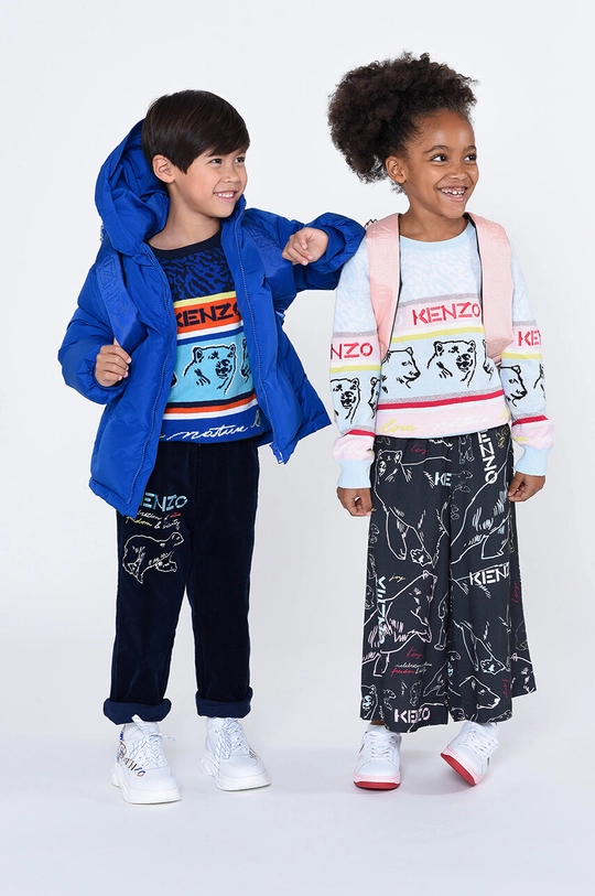 Детский свитер Kenzo Kids мультиколор