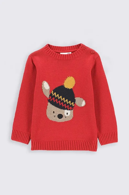κόκκινο Παιδικό πουλόβερ Coccodrillo Για αγόρια