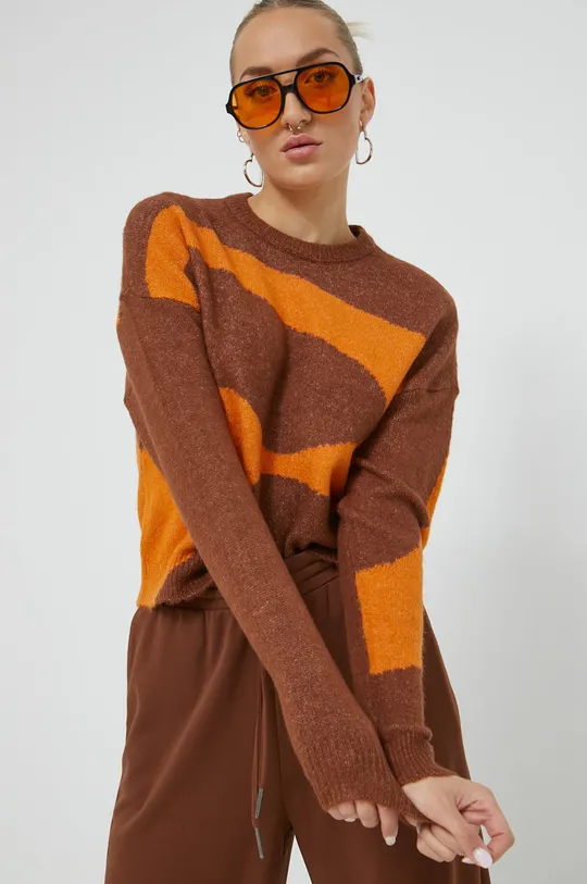 brązowy Noisy May sweter