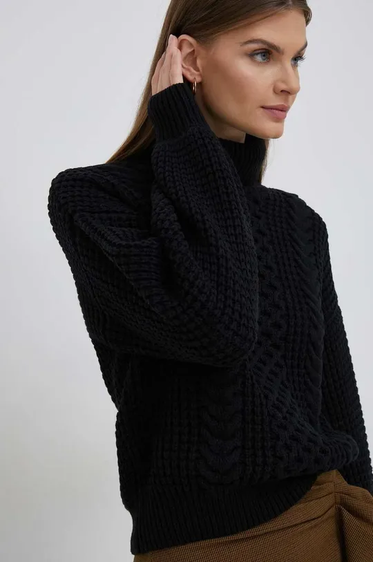 czarny Selected Femme sweter