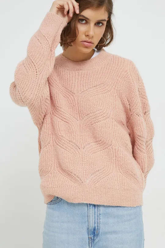różowy Pieces sweter