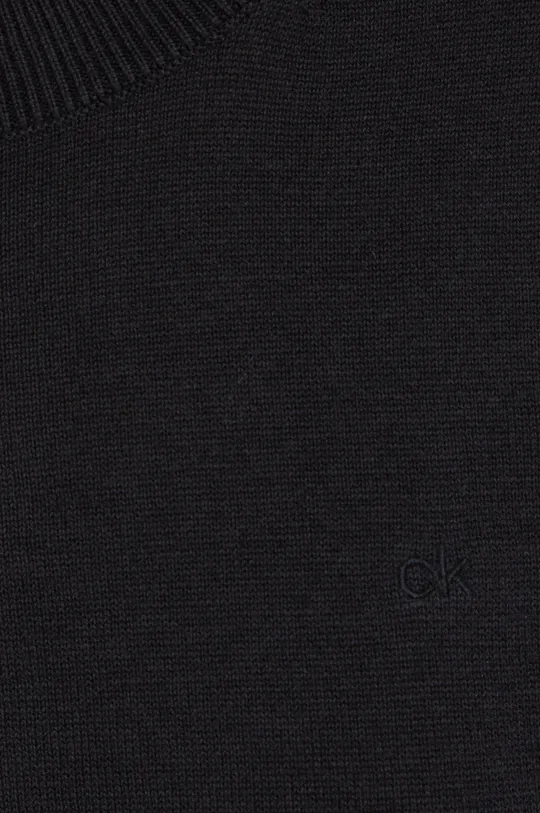 Pulover s dodatkom svile Calvin Klein Ženski