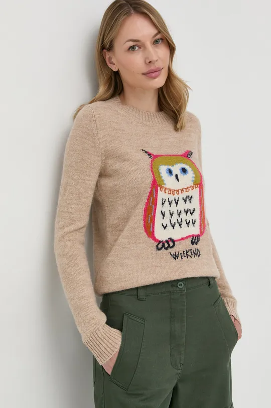 πολύχρωμο Μάλλινο πουλόβερ Weekend Max Mara Γυναικεία