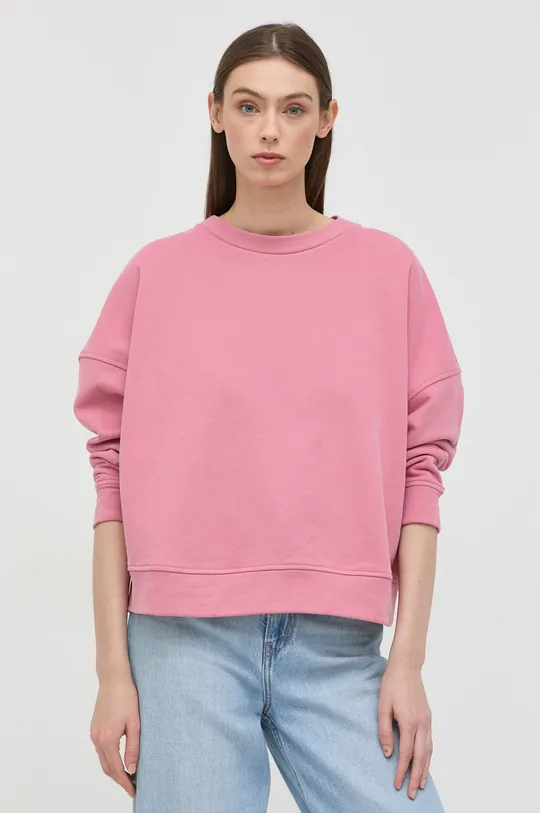 ροζ Βαμβακερή μπλούζα Weekend Max Mara Γυναικεία