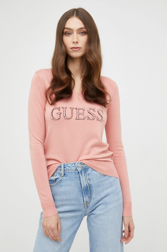 Светр Guess рожевий