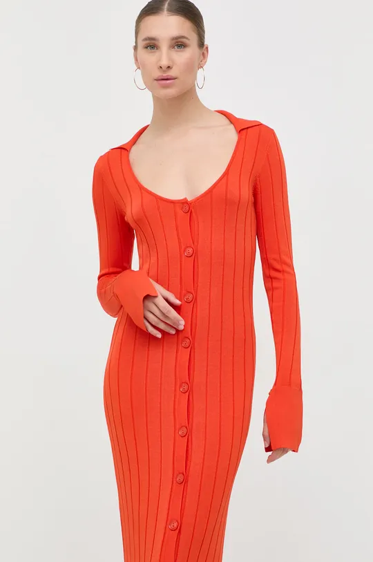 πορτοκαλί Φόρεμα Patrizia Pepe Γυναικεία