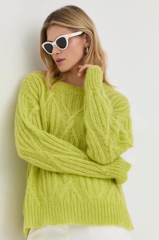 πράσινο Μάλλινο πουλόβερ Twinset Γυναικεία